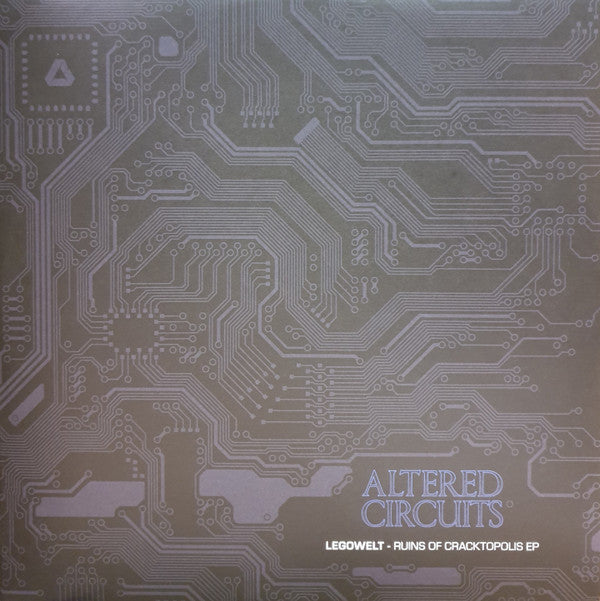 Legowelt – Ruins Of Cracktopolis EP (12", Altered Circuits, 2024) Front Cover