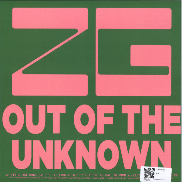 ZG (2) : Out Of The Unknown (LP)