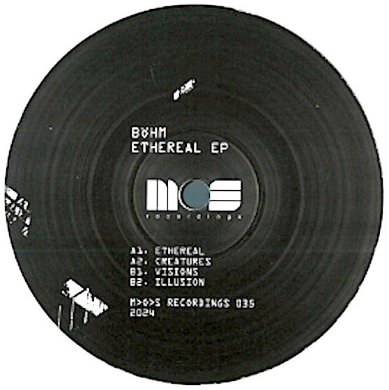 Böhm – Ethereal EP (12", M>O>S Recordings, 2024) Front Cover