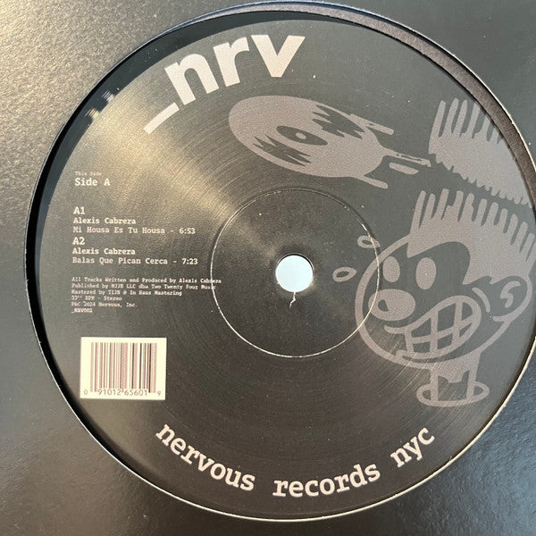Alexis Cabrera – Mi House Es Tu House (12", _NRV, 2024) Back Cover