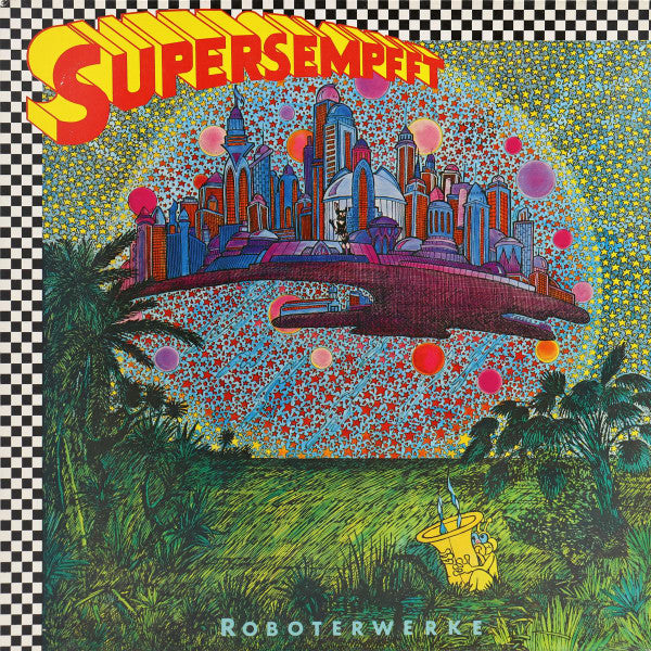 Supersempfft – Roboterwerke (LP, Bureau B, 2024) Front Cover