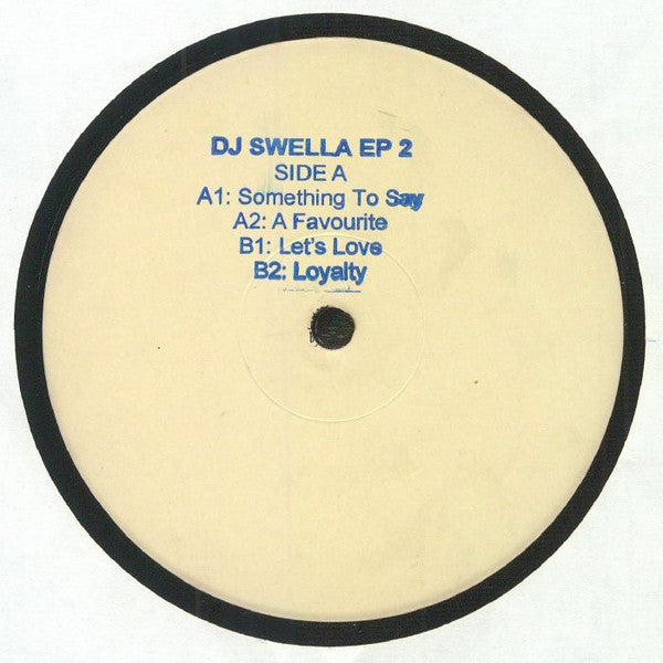 DJ Swella – DJ Swella EP 2 (12", Pleasure Trax, 2024) Back Cover