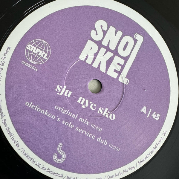 SJU – Nye Sko (12", Snorkel Records, 2024) Image 5