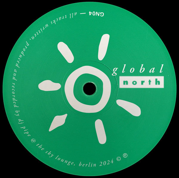 DJ Pipe – Health Bar EP (12", Global North, 2024) Back Cover