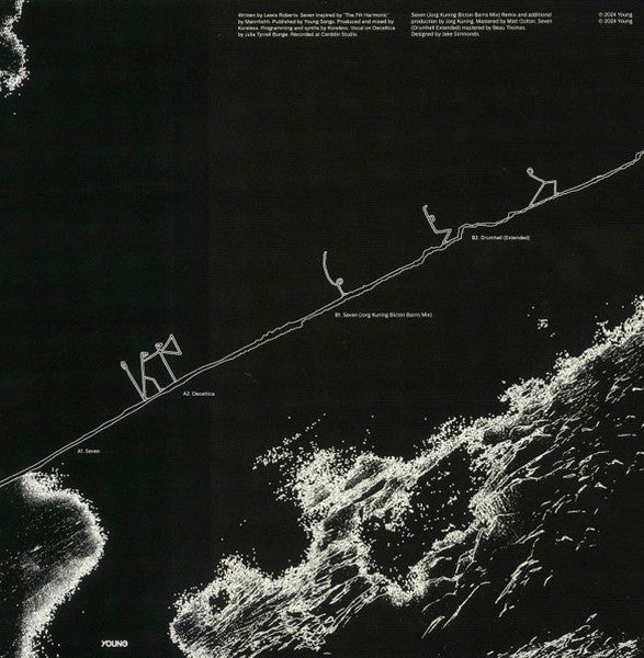 Koreless – Deceltica (12", Young, 2024) Back Cover