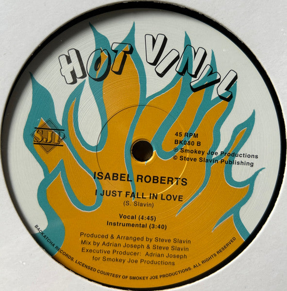 Isabel Roberts – Love Situation / Fall In Love (12", Hot Vinyl, 2024) Back Cover