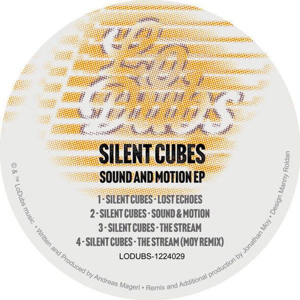 Silent Cubes – Sound and Motion EP (12", LoDubs, 2024) Front Cover