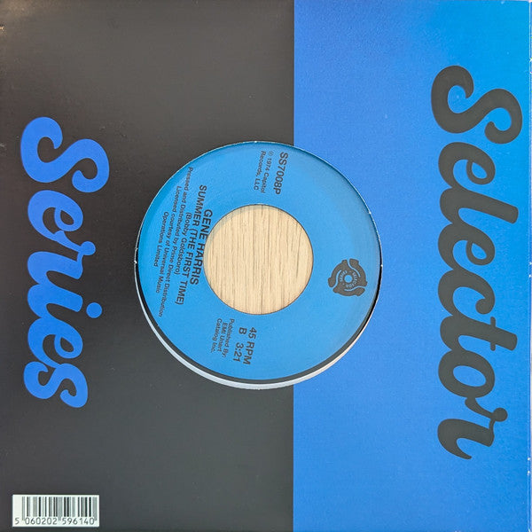 Gene Harris – Losalamitoslatinfunklovesong / Summer (The First Time) (7", Selector Series, 2024) Back Cover