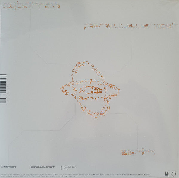 Cybotron – Parallel Shift (12", Tresor, 2024) Back Cover