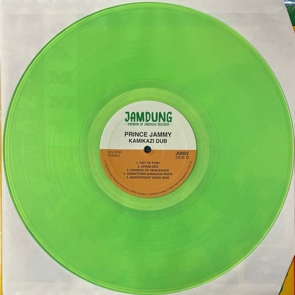 Prince Jammy : Kamikazi Dub (LP, Album, Ltd, RE, Lim)