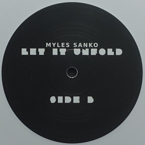 Myles Sanko – Let It Unfold (LP, White, 213 Music, 2024) Image 4