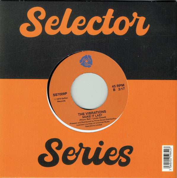 The Vibrations : Shake It Up / Make It Last (7", RE)