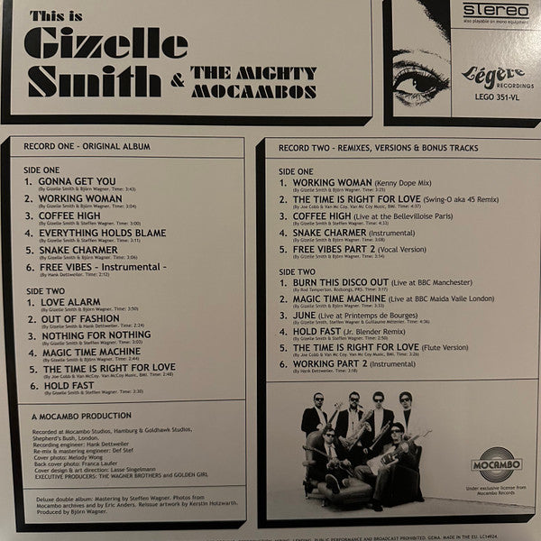 Gizelle Smith The Mighty Mocambos – This Is Giselle Smith & The Mighty Mocambos (LP+LP+Box Set, Gatefold, Légère Recordings, 2024) Image 4