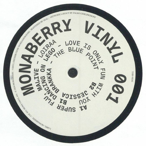 Various – MONABERRYVINYL 1 (12", Monaberry, 2024) Front Cover