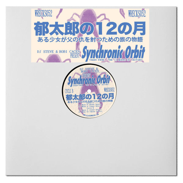 DJ Steve Bobi Cacen – Synchronic Orbit (12", Klasse Wrecks, 2024) Front Cover