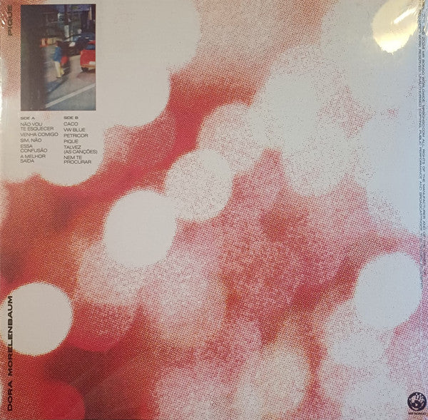 Dora Morelenbaum – Pique (LP, Mr Bongo, 2024) Back Cover