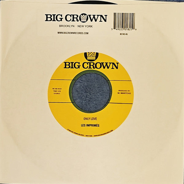 Les Imprimés – With You (7", Big Crown Records, 2024) Image 3