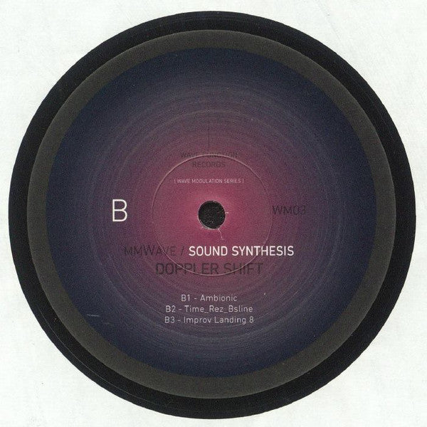 Mmwave Sound Synthesis – Doppler Shift (12", Wave Function Records, 2024) Back Cover