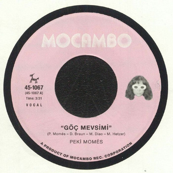 Peki Momés – Göç Mevsimi (7", Mocambo, 2024) Front Cover