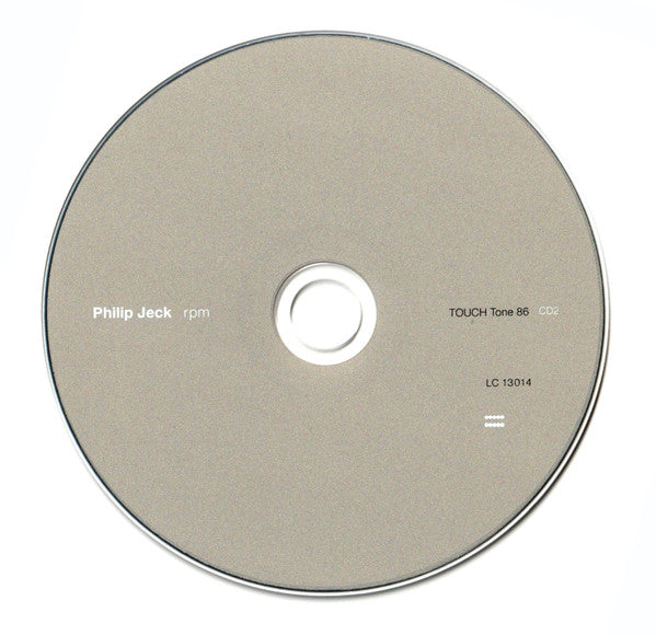 Philip Jeck : rpm (2xCD, Album)