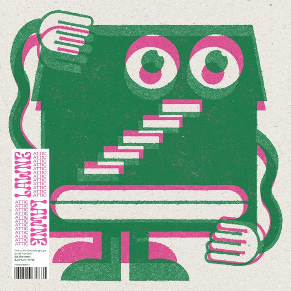 Lawne – Attic (LP, Wah Wah 45s, 2024) Front Cover