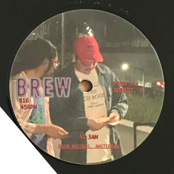 Robert Bergman – 3 AM (12", Brew, 2024) Front Cover