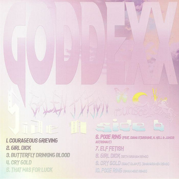 Galen Tipton – Goddexx (LP, Unseelie, 2023) Back Cover