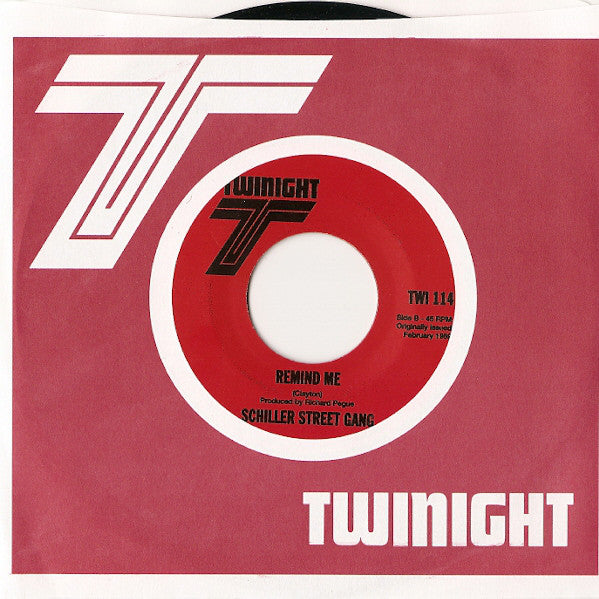 Sidney Pinchback Schiller Street Gang Schiller Street Gang – Soul Strokes / Remind Me (7", Numero Group, 2007) Image 4