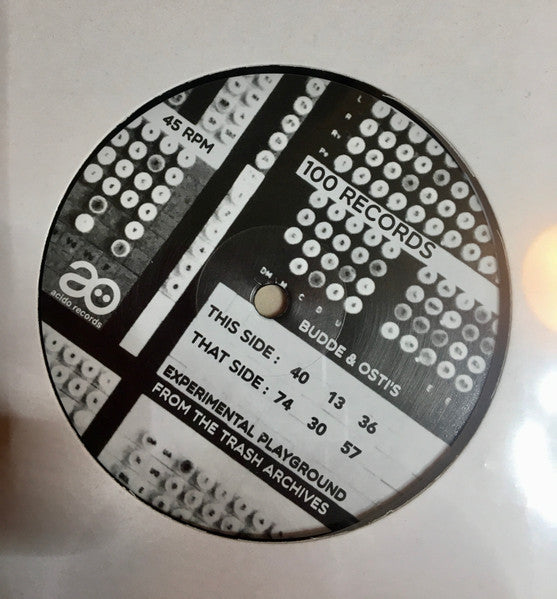 100Records : Budde & Osti's Experimental Playground From The Trash Archives (12", MiniAlbum)