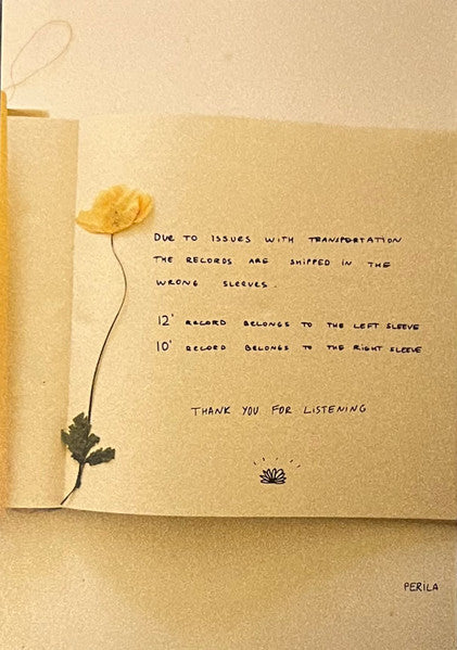 Perila – Intrinsic Rhythm (LP+10", Smalltown Supersound, 2024) Image 5