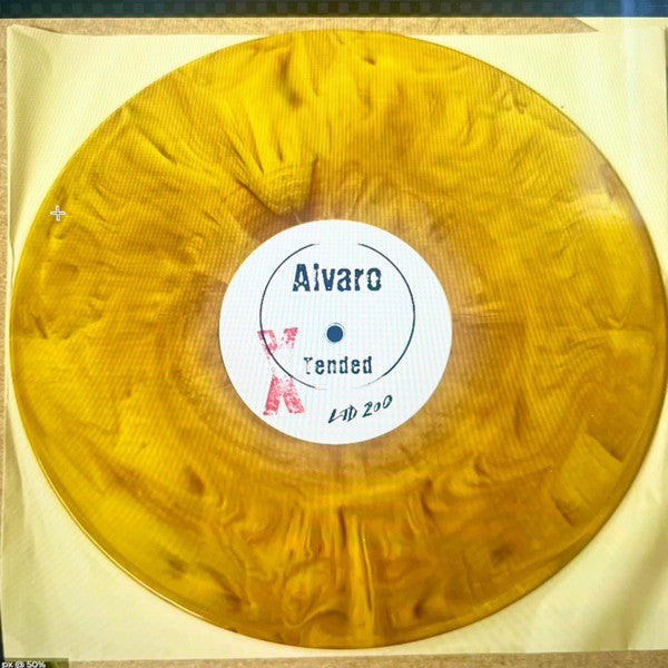 Alvaro – XTended Edits Vol 1 (12", Red/Orange Marbled, XTended Edits, 2024) Front Cover