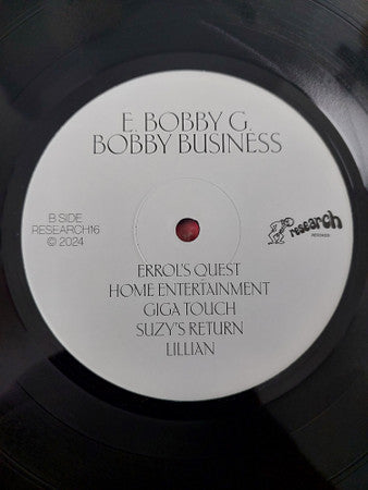 E. Bobby G. – Bobby Business (LP, Research Records, 2024) Image 4