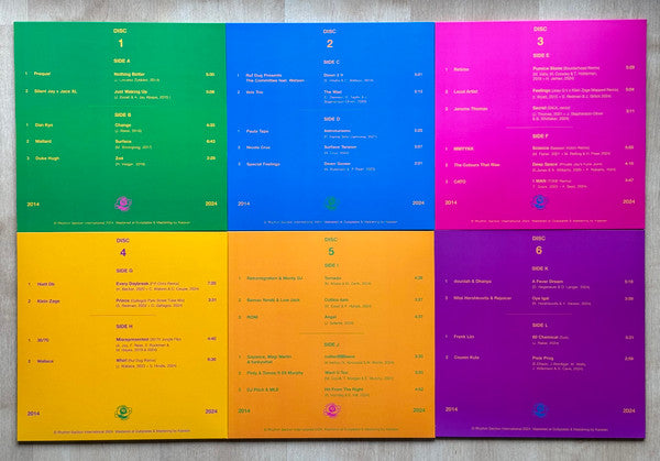 Various – 10 Years Of Rhythm Section International (6xLP+Box Set, Rhythm Section International, 2024) Image 4