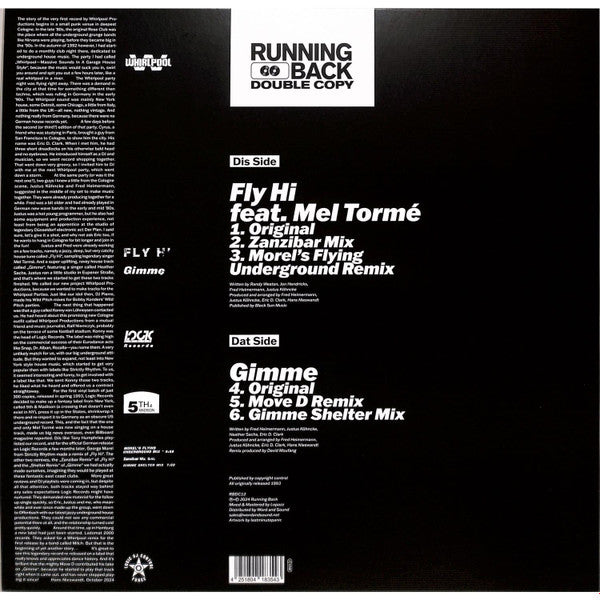 Whirlpool Productions : Fly Hi / Gimme (12")