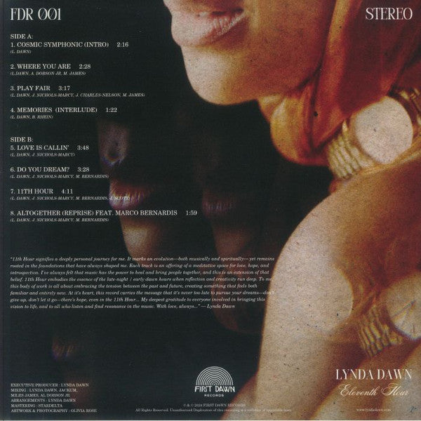 Lynda Dawn : 11th Hour (LP)