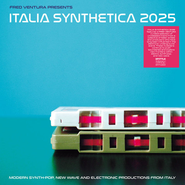 Various : Fred Ventura Presents Italia Synthetica 2025 (LP, Album)