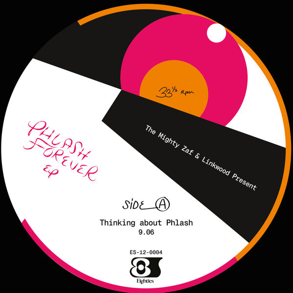 The Mighty Zaf Linkwood – Phlash Forever EP (12", '80s, 2024) Back Cover