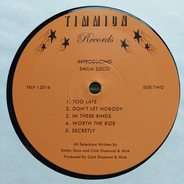 Emilia Sisco – Introducing Emilia Sisco (LP, Timmion Records, 2024) Image 5