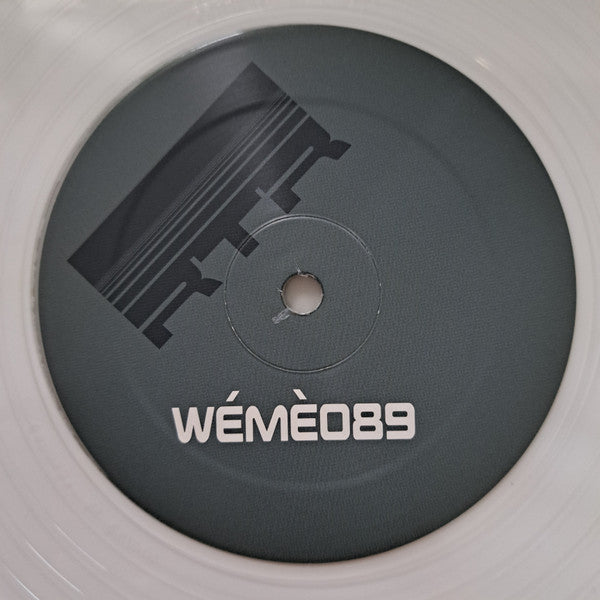 RTR – Riding On District Line II (12", Clear, WéMè Records, 2024) Back Cover