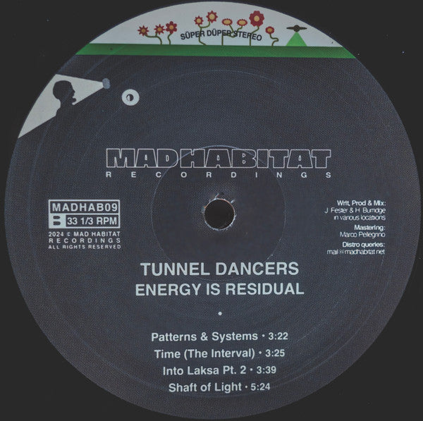 Tunnel Dancers : Energy Is Residual (LP, Album)