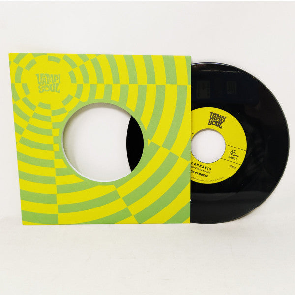 Los Pambele Los Darlings De Huanuco – Cannabis / Marihuana (7", Vampi Soul, 2024) Back Cover