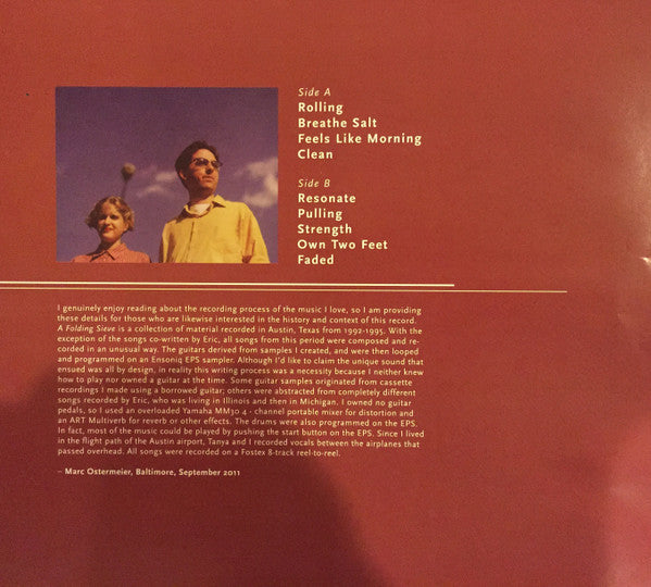 Should – A Folding Sieve (LP, Captured Tracks, 2011) Image 5