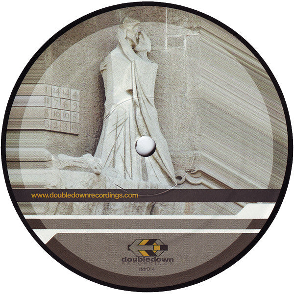 Dizzy DCL Project – Perfect Timing (12", Doubledown Recordings, 2002) Back Cover