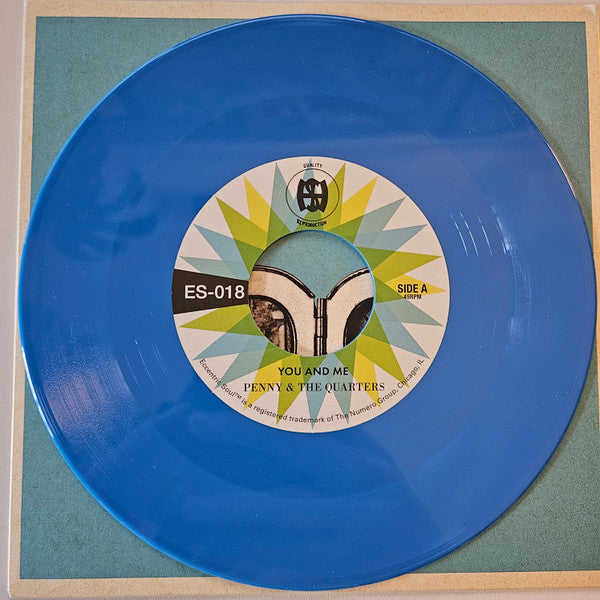 Penny & The Quarters – You And Me (7", Blue Valentine Edition, Numero Group, 2025) Back Cover
