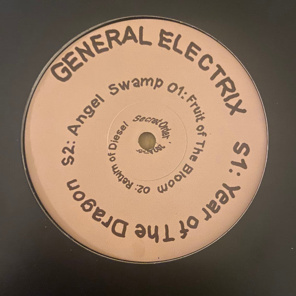 General Electrix – Year Of The Dragon EP (12", Secret Order, 2025) Back Cover