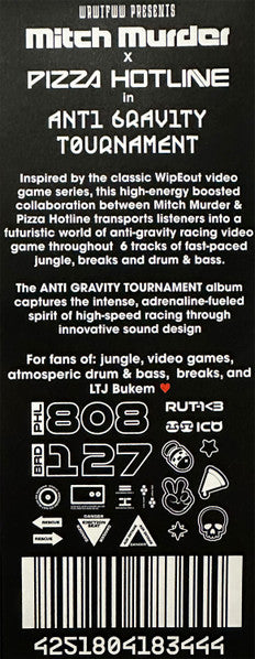 Mitch Murder Pizza Hotline – Anti Gravity Tournament (LP, We Release Whatever The Fuck We Want Records, 2025) Image 5
