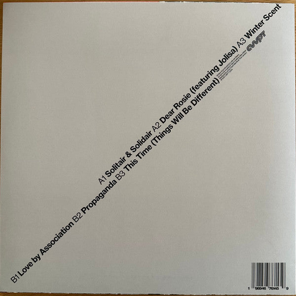 Luca Dell'Orso – Actors (12", CWPT, 2025) Back Cover