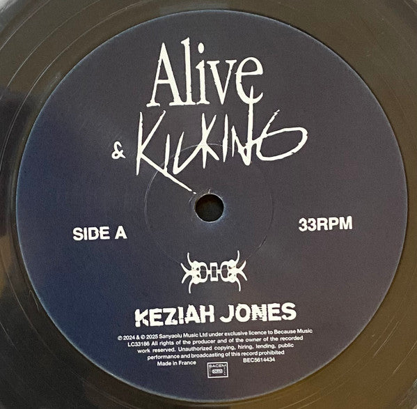 Keziah Jones : Alive & Kicking (2xLP, Album, Cry)