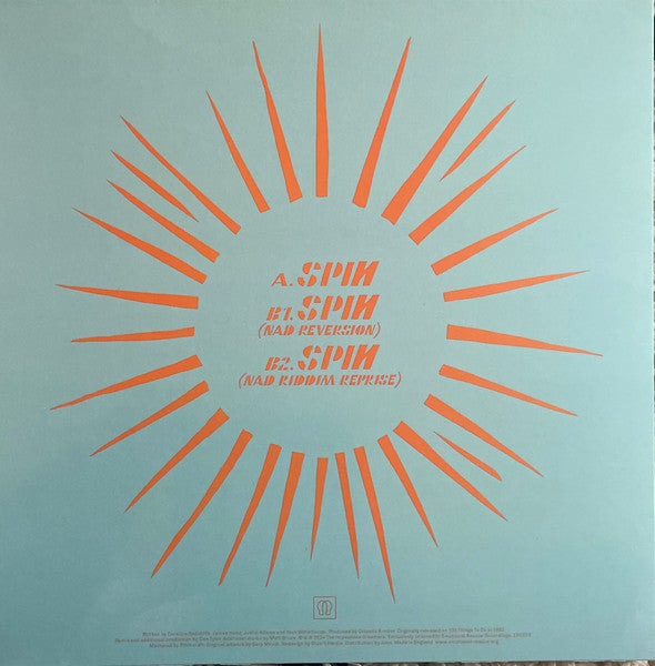 The Impossible Dreamers – Spin (12", Emotional Rescue, 2025) Back Cover