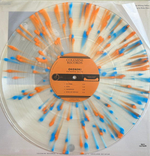 Okonski – Entrance Music (LP, Orange & Blue Splatter, Colemine Records, 2025) Image 5